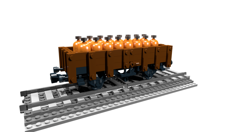 DSB Litra Elo I (7-wide) Removable Gas Cylinders